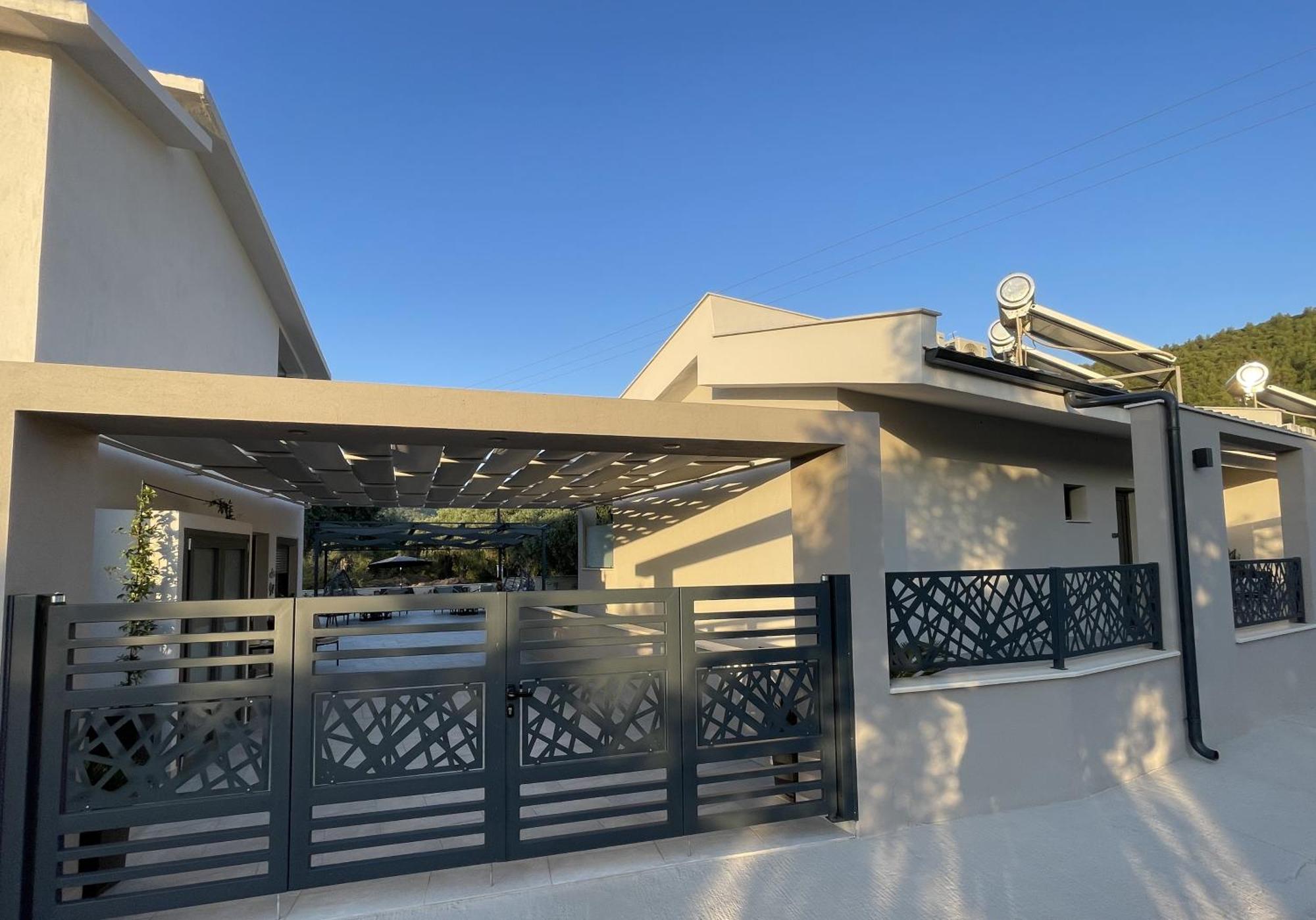 Vera Vita Apartments Skala Rachoni  エクステリア 写真